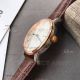 Perfect Replica Patek Philippe Calatrava Rose Gold Smooth Bezel Leather Strap 42mm Watch (8)_th.jpg